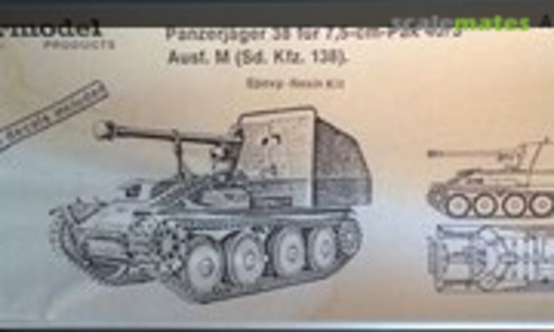 1:35 Panzerjager 38 fur 7,5cm Pak 40/3 Ausf.M (Sd.Kfz.138) (Airmodel AM-1015)