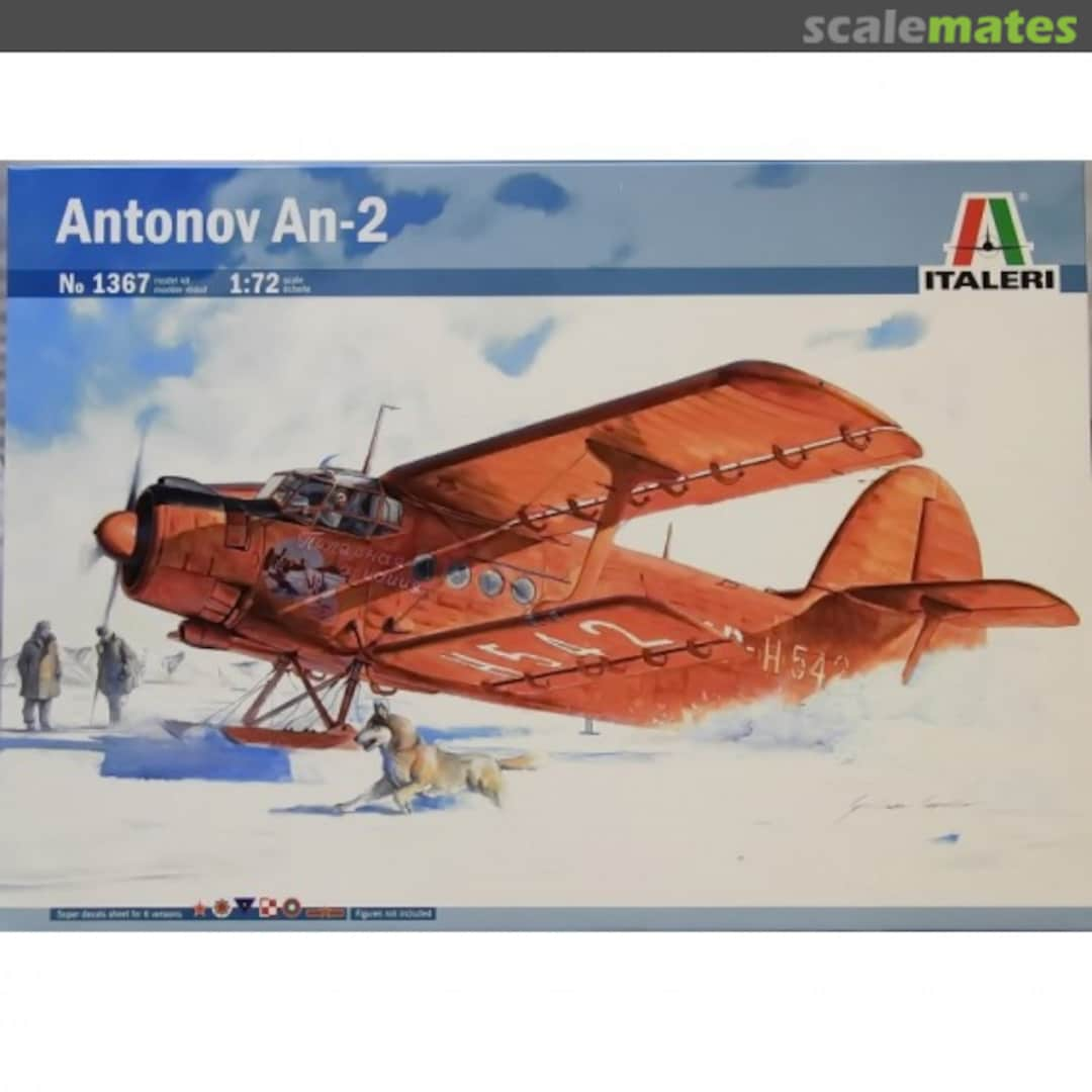 Boxart Antonov An-2 1367 Italeri