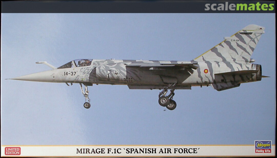 Boxart Mirage F.1C `Spanish Air Force´ 02204 Hasegawa