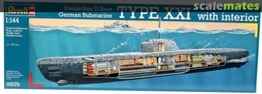 Boxart Type XXI 05078 Revell