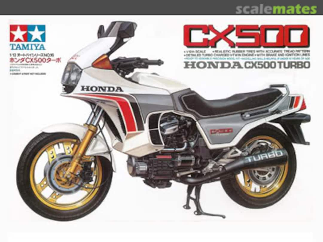 Boxart Honda CX500 Turbo 1416 Tamiya