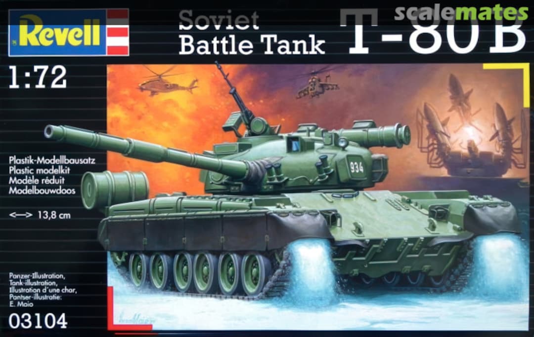 Boxart T-80 B 03104 Revell