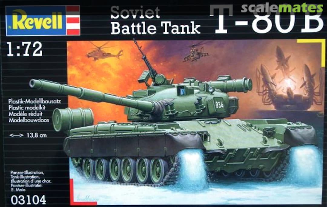 Boxart T-80 B 03104 Revell