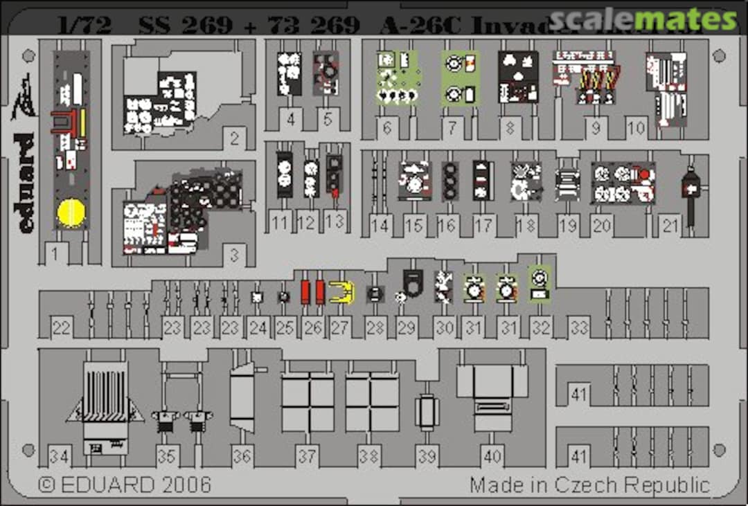 Boxart A-26C Invader Interior 73269 Eduard