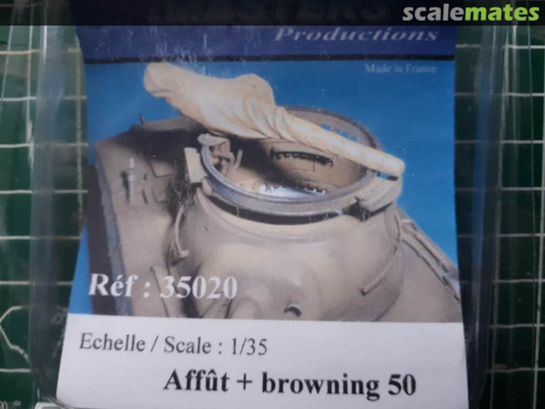 Boxart Affut +Browning 50 35020 Masters Productions