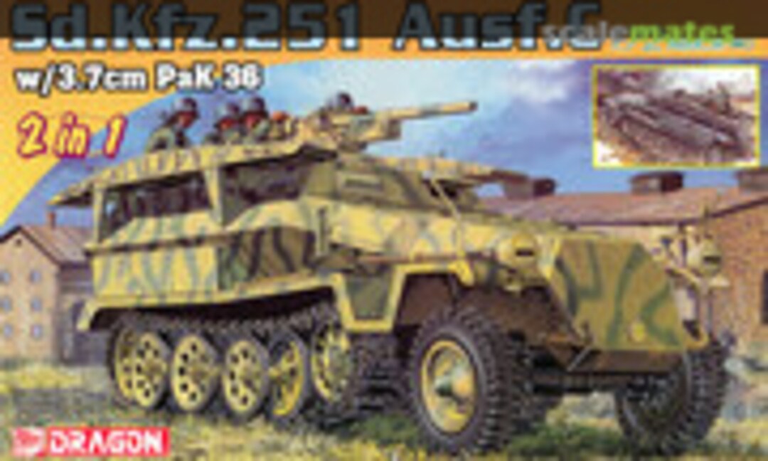 1:72 Sd.Kfz. 251/7 Ausf. C / Sd.Kfz. 251/10 Ausf. C (3,7cm Pak) (Dragon 7606)