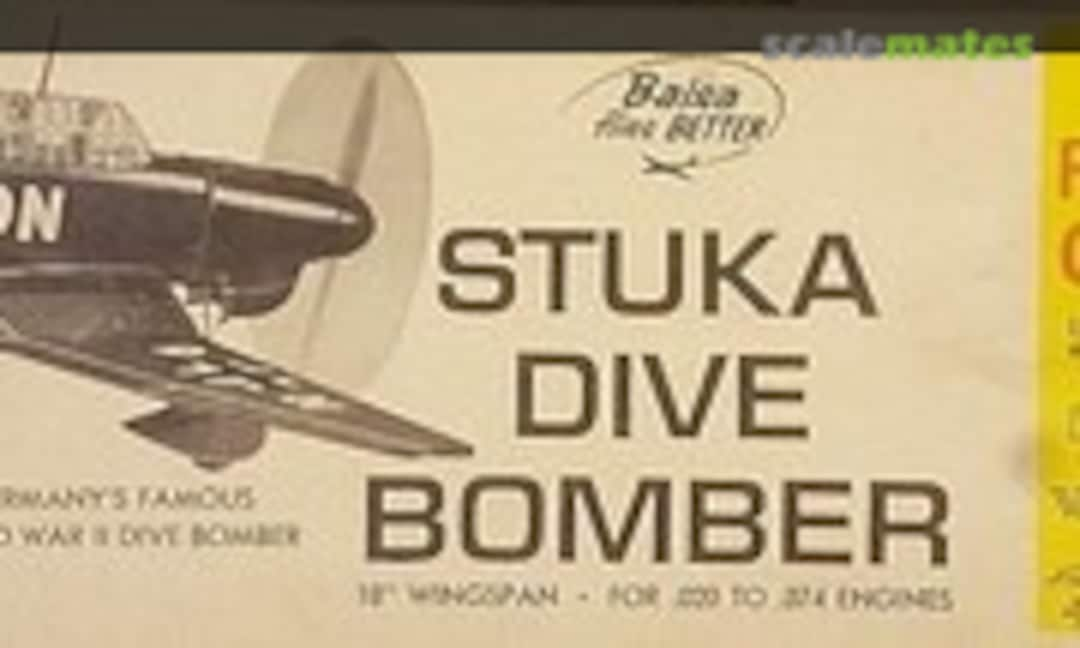 1:24 Stuka Dive Bomber (Scientific 60-395)