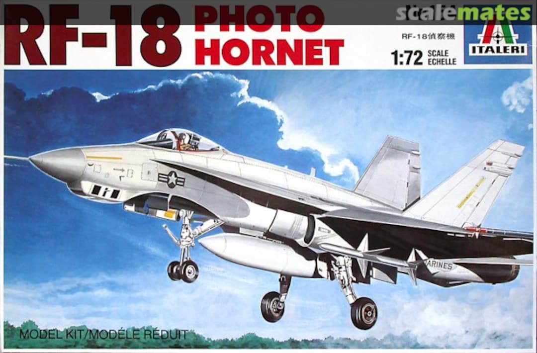 Boxart RF-18 Photo Hornet 154 Italeri