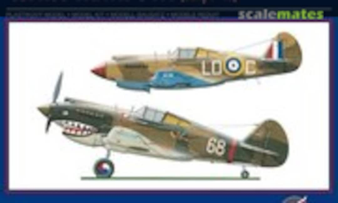 1:72 Curtiss Hawk 81A (early P-40) (Pavla Models 72033)