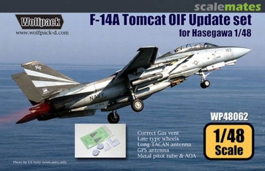 Boxart F-14A Tomcat OIF Update Set WP48062 Wolfpack