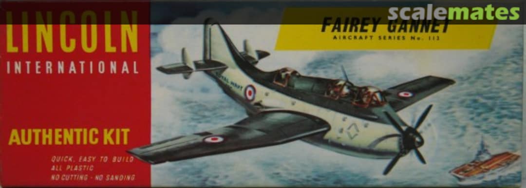 Boxart Fairey Gannet 112 Lincoln International