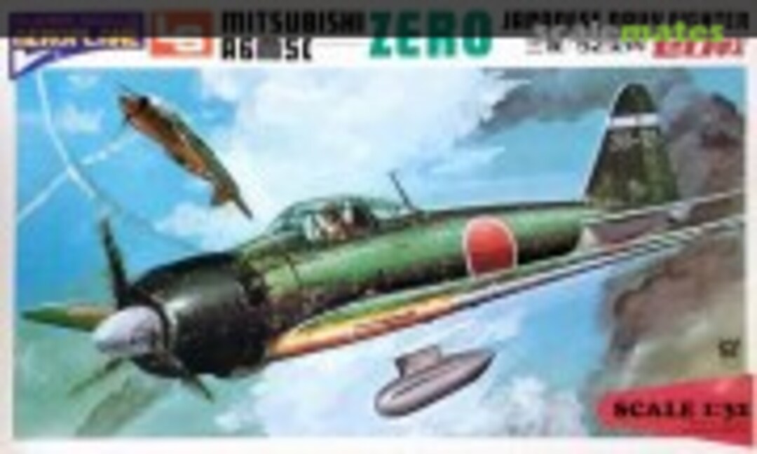 1:32 Mitsubishi A6M5c Zero (LS A604:600)