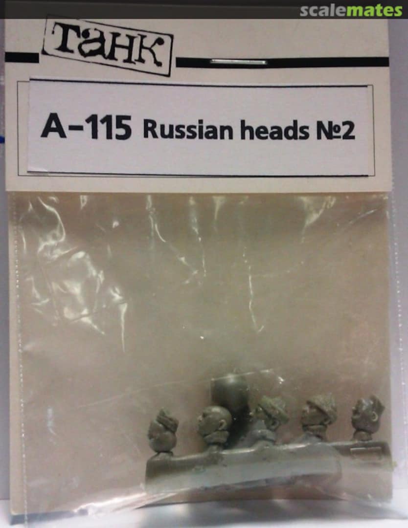 Boxart Russian Heads #2 TA115 Tank