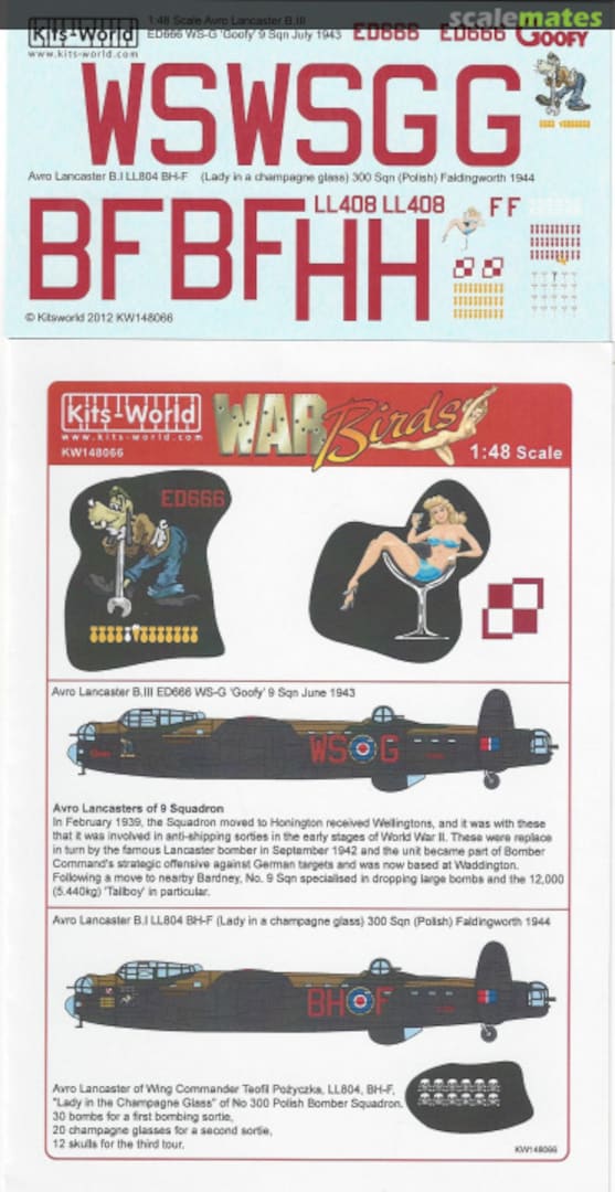 Boxart Avro Lancaster KW148066 Kits-World