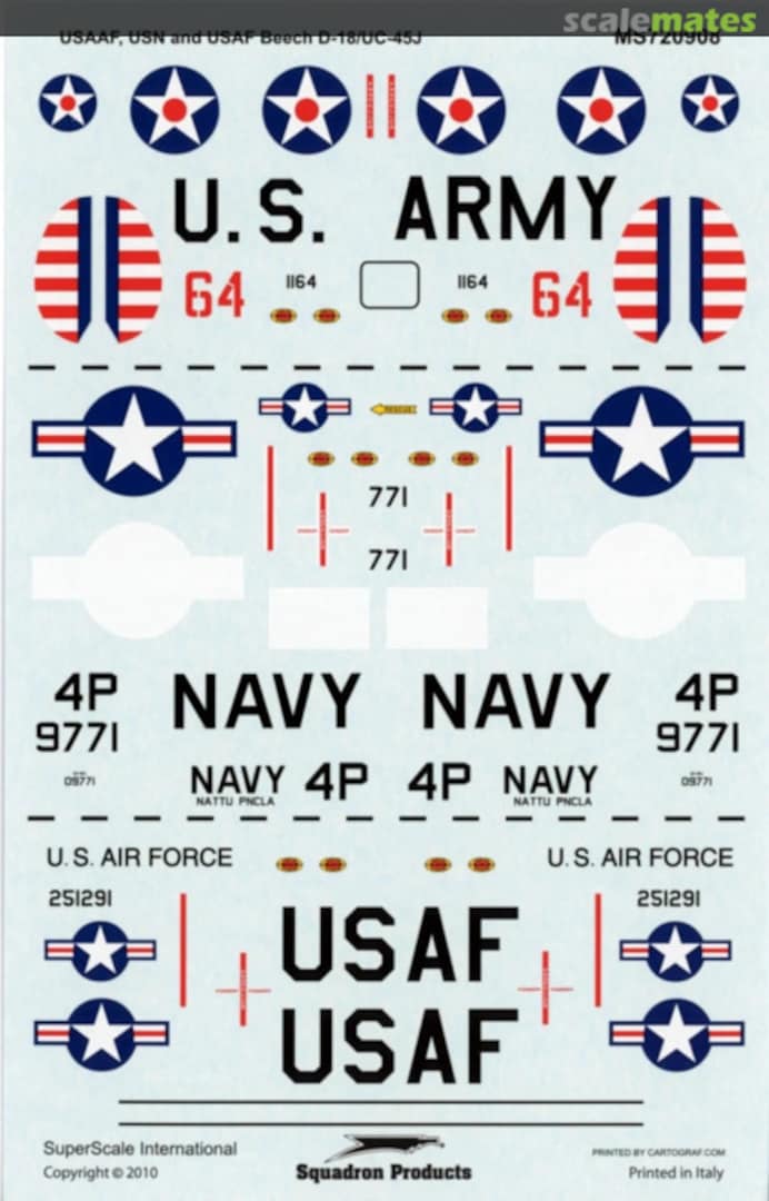 Contents Beech UC-45s USAAF, USN and USAF MS720908 SuperScale International