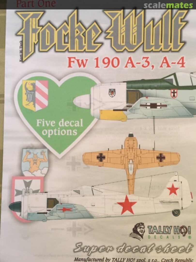 Boxart Focke Wulf - Part One 72045 Tally Ho! (CZ)