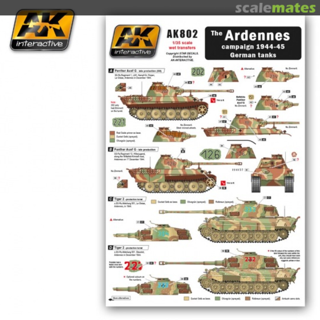 Boxart The Ardennes Campaign 1944-45 AK 802 AK Interactive