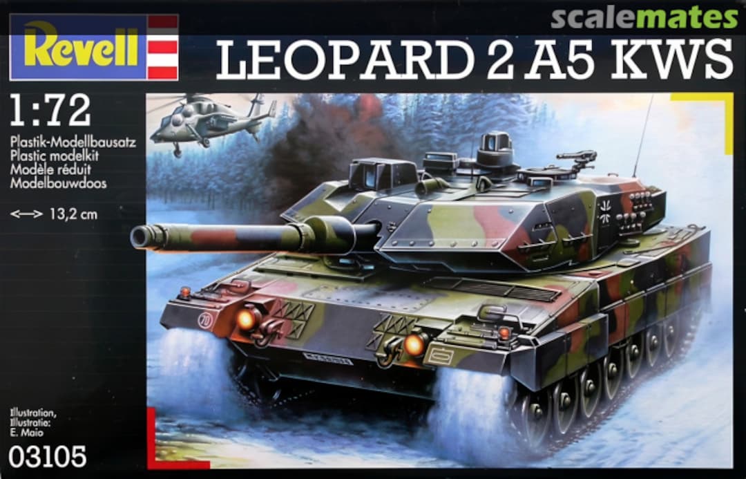 Boxart Leopard 2A5 KWS 03105 Revell