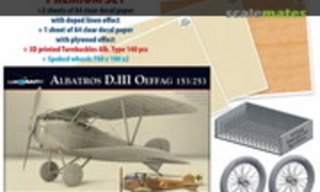 1:32 Albatros D.III Oeffag 153/253 (Lukgraph 32-044 Premium)