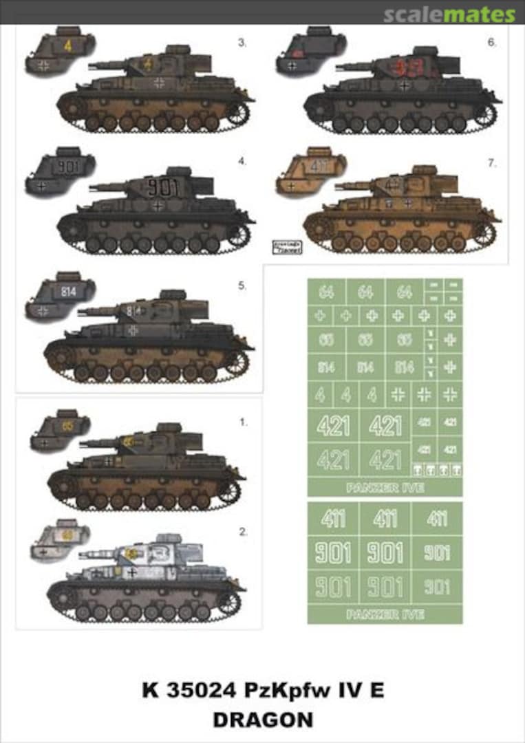 Boxart Panzer IVE K35024 Montex