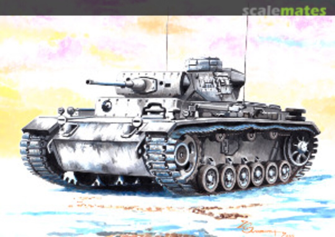 Boxart Pz.Bef.Wg. III Ausf. J 72886 Attack Hobby Kits