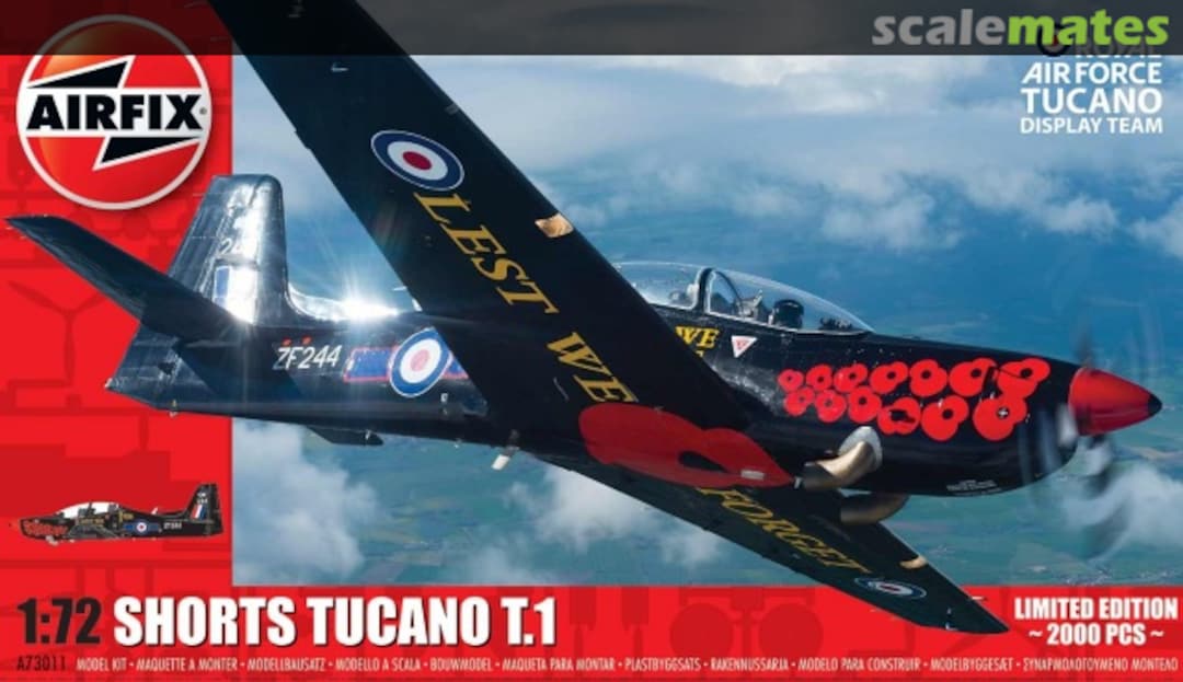 Boxart Shorts Tucano T.1 A73011 Airfix