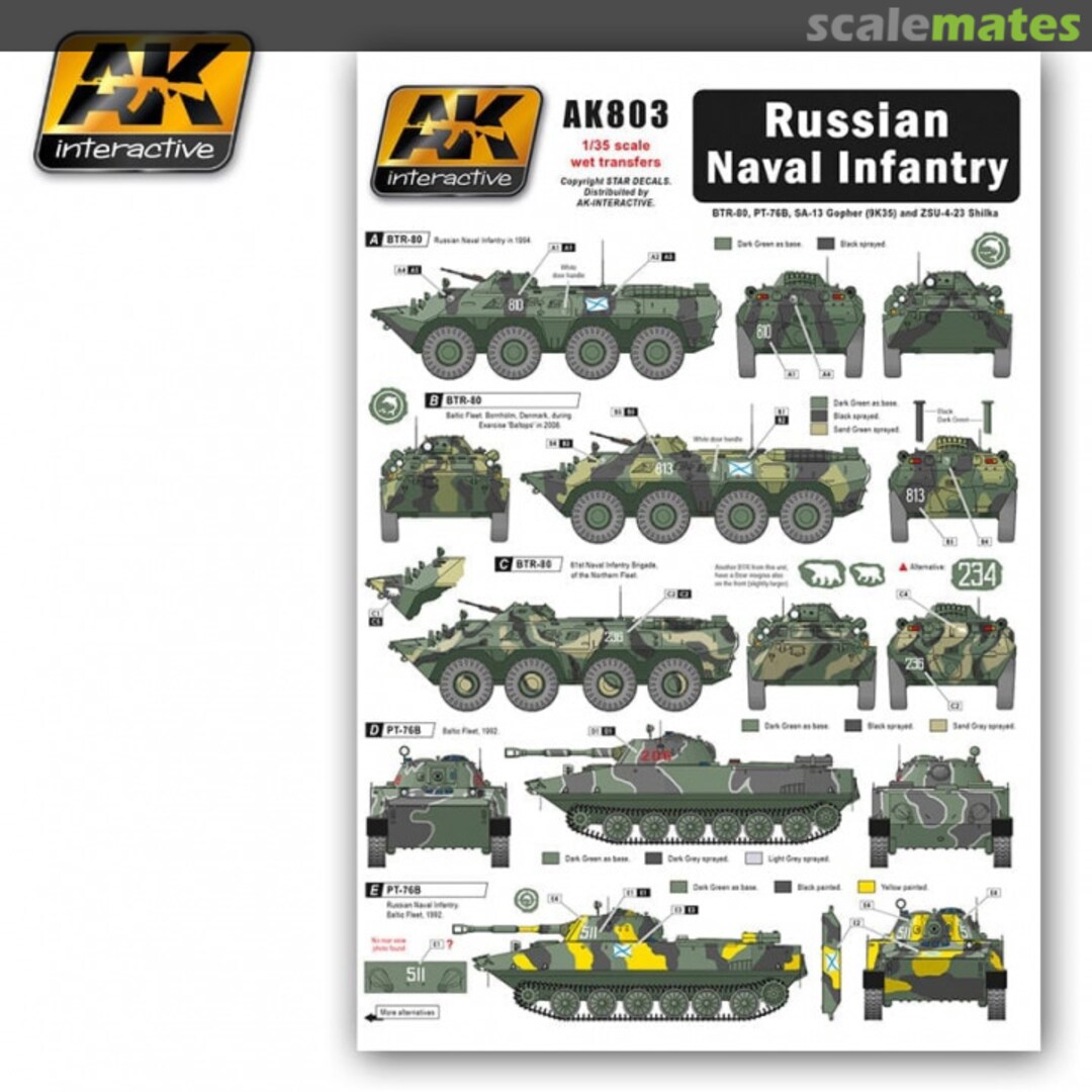 Boxart Russian Naval Infantry AK 803 AK Interactive