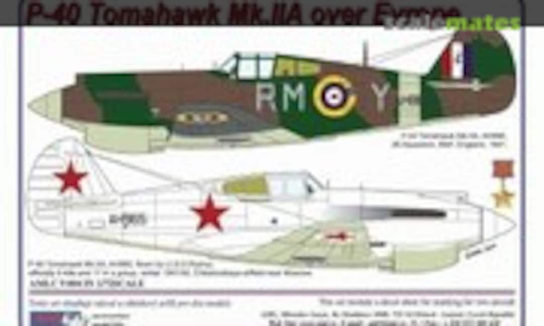 1:72 P-40 Tomahawk Mk.IIA over Europe (AML AMLC9004)