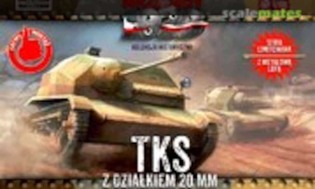 1:72 TKS tankette with 20mm gun (First to Fight PL1939-001)