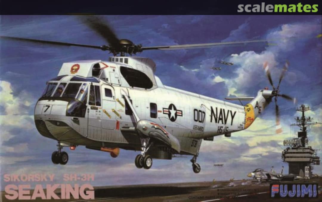 Boxart Sikorsky SH-3H Seaking 72072 Fujimi