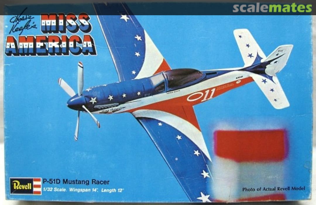 Boxart Miss America P-51D Mustang Racer H-274 Revell