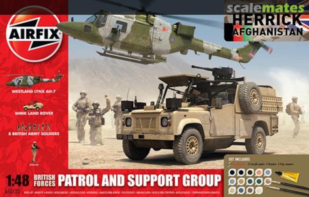 Boxart Patrol and Support Group A50123 Airfix