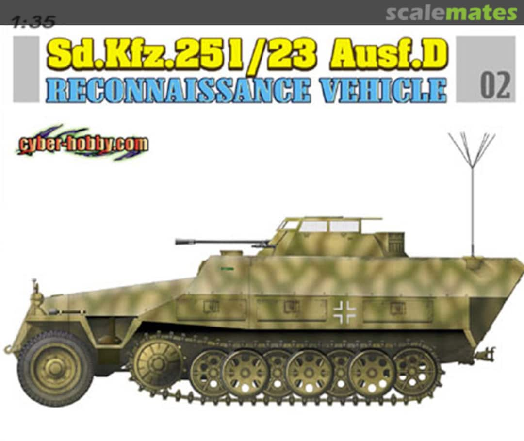 Boxart Sd.Kfz. 251/23 Ausf. D 6293 Cyber Hobby