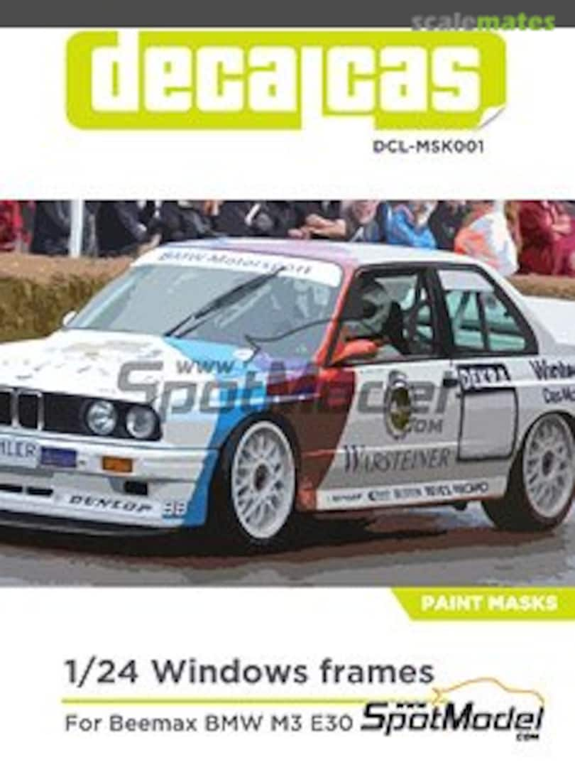 Boxart Window Frame for BMW M3 E30 DCL-MSK001 Decalcas