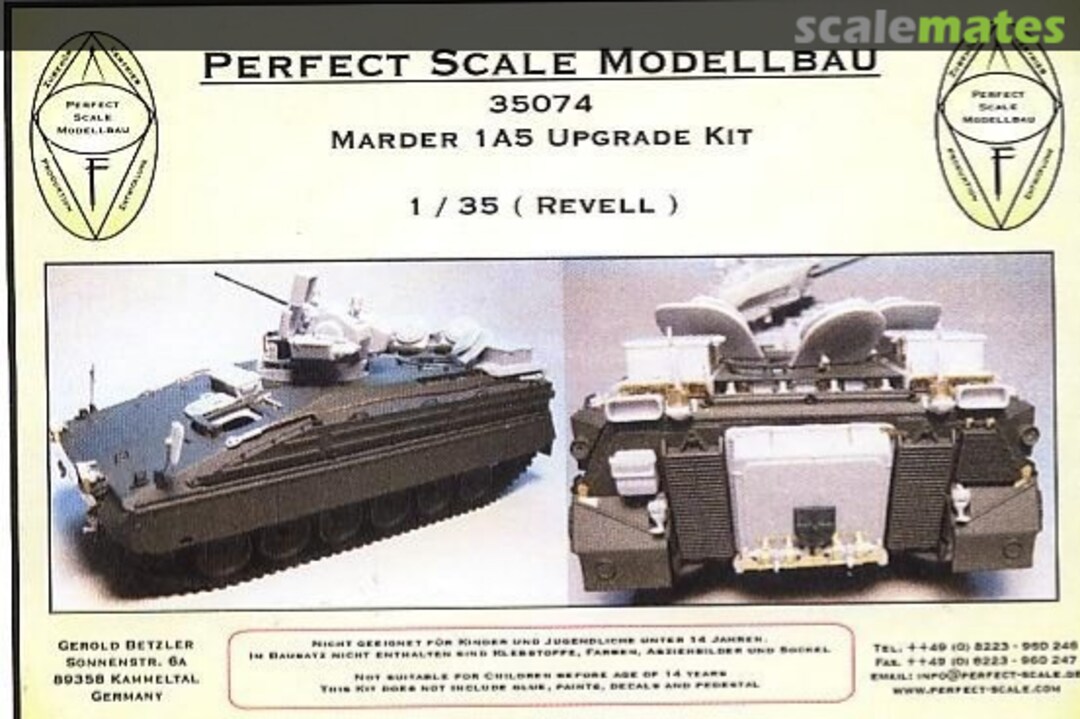 Boxart Marder 1A5 Upgrade Kit 35074 Perfect Scale Modellbau