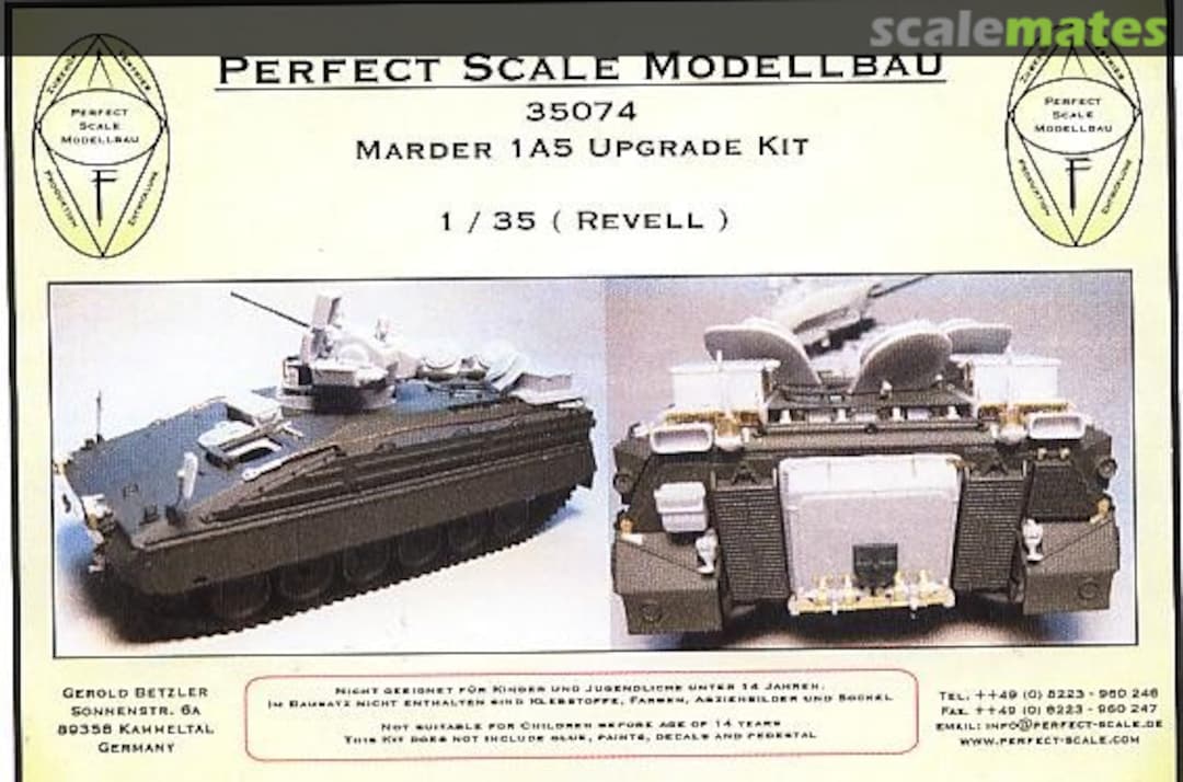 Boxart Marder 1A5 Upgrade Kit 35074 Perfect Scale Modellbau