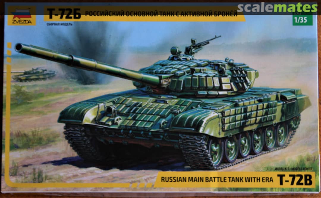 Boxart T-72B 3551 Zvezda