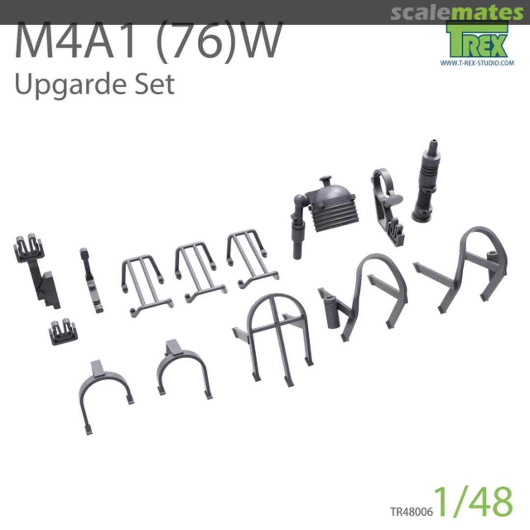 Boxart M4A1 (76)W upgrade set TR48006 T-Rex Studio