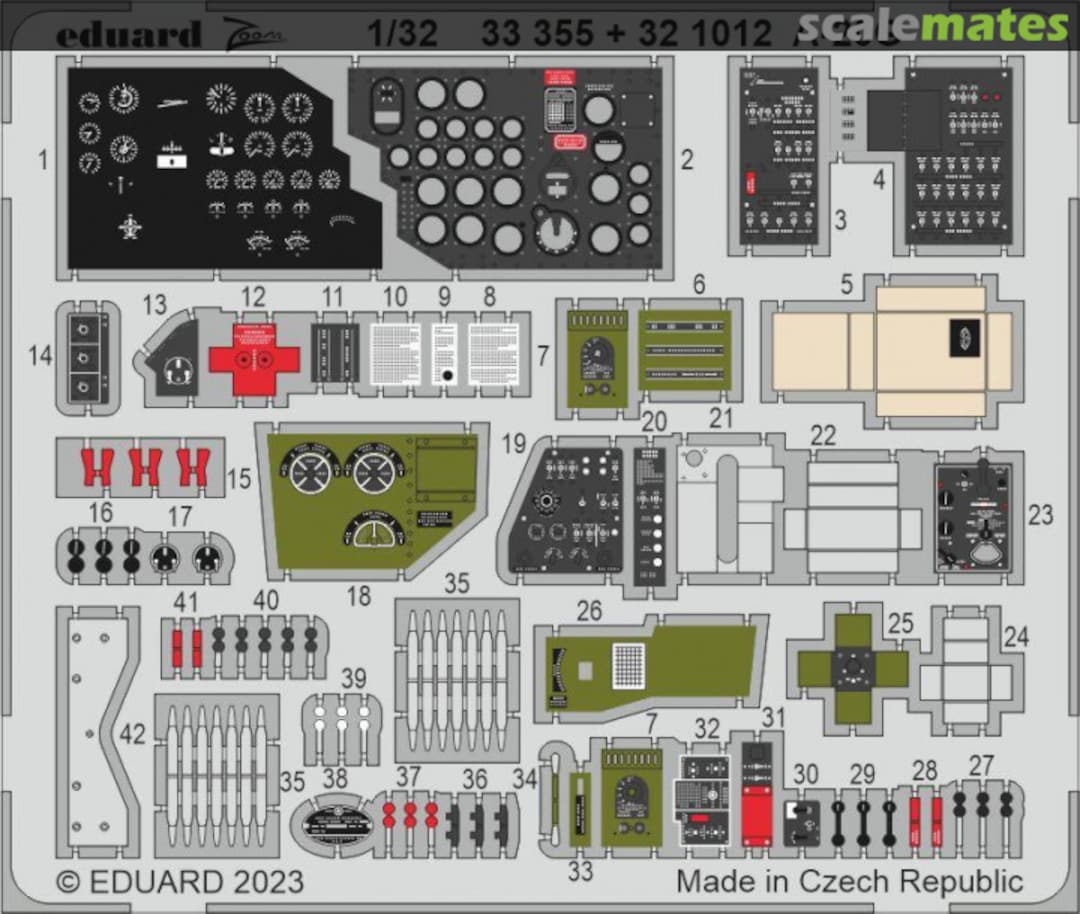 Boxart A-20G 33355 Eduard