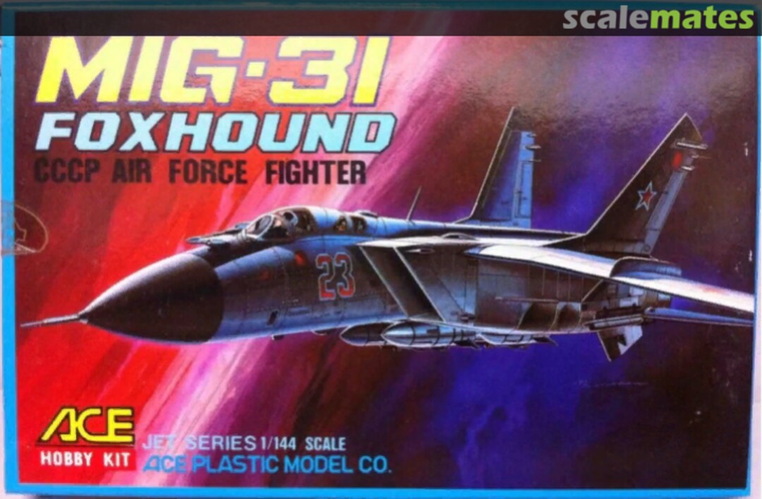 Boxart Mig-31 Foxhound P140 ACE Hobby Kit