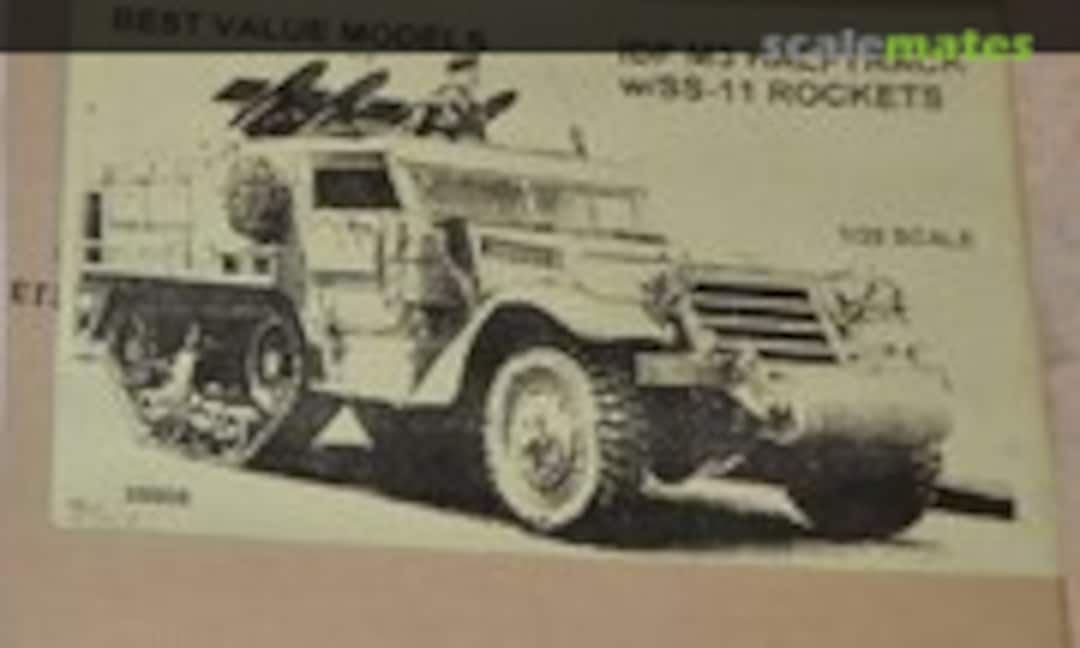 1:35 IDF M3 Halftrack w/SS-11 Rockets (Best Value Models 35008)