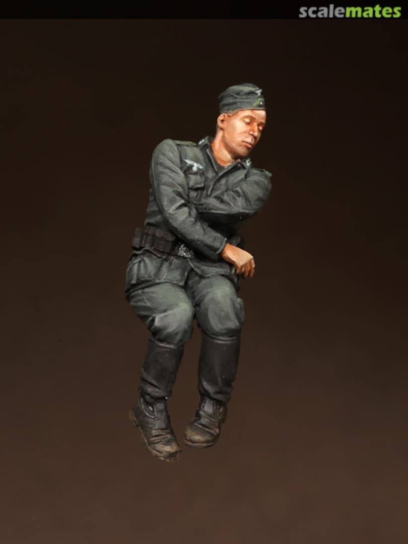 Boxart Sleeping german panzergrenadier. 3573 SOGA Miniatures