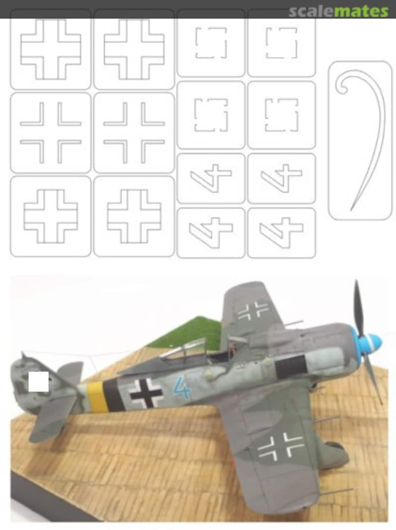 Boxart Fw 190 A-8 34011 Omask