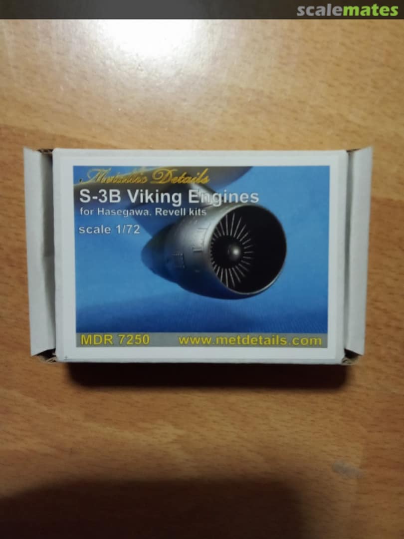 Boxart S-3B Viking Engines MDR 7250 Metallic Details