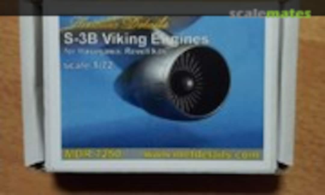 1:72 S-3B Viking Engines (Metallic Details MDR 7250)