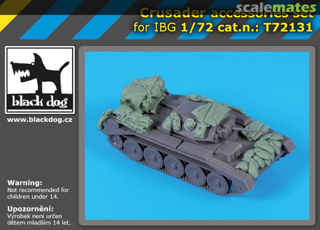 Boxart Crusader accessories set T72131 Black Dog