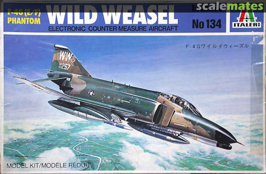 Boxart Wild Weasel 134 Italeri