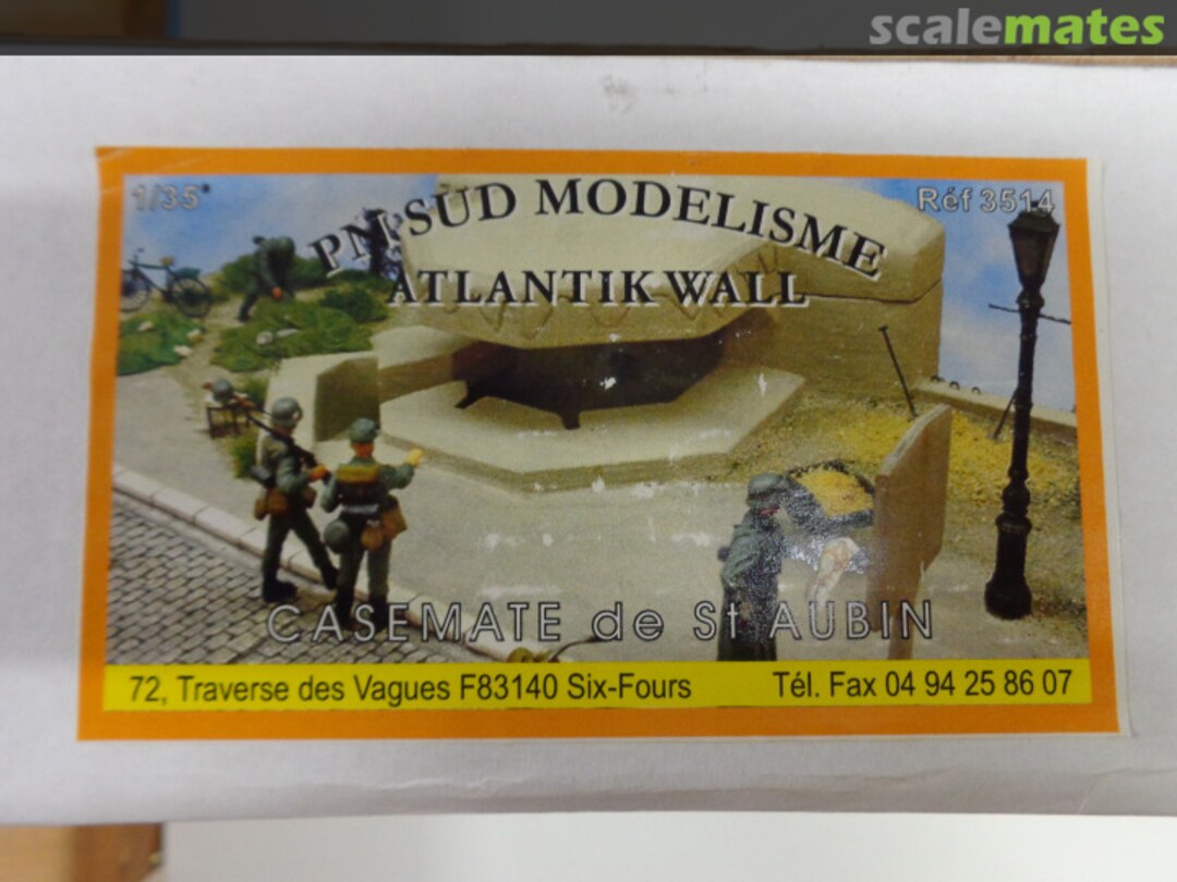 Boxart Casemate De St Aubin 3514 PN Sud Modélisme