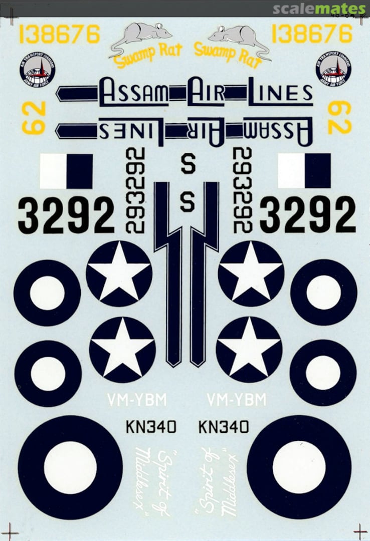 Boxart C-47 Skytrains 48-0064 SuperScale International