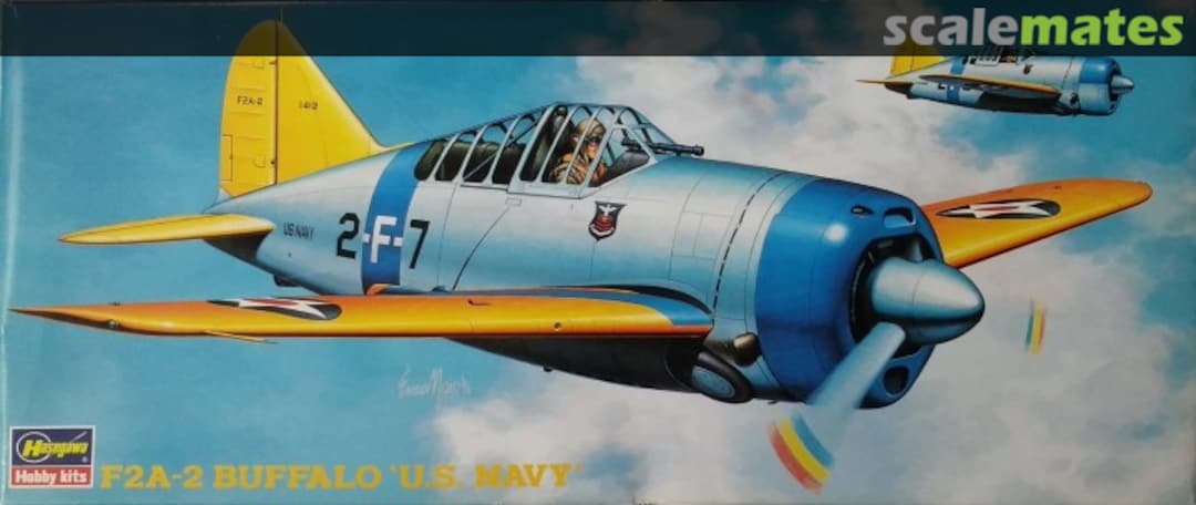 Boxart F2A-2 Buffalo 'U.S. Navy' 51345 Hasegawa